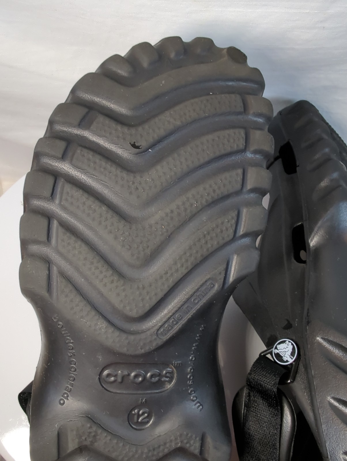 Crocs Off Road Sport Clogs Slides Slip On Adjustable Slingback Shoe M 12