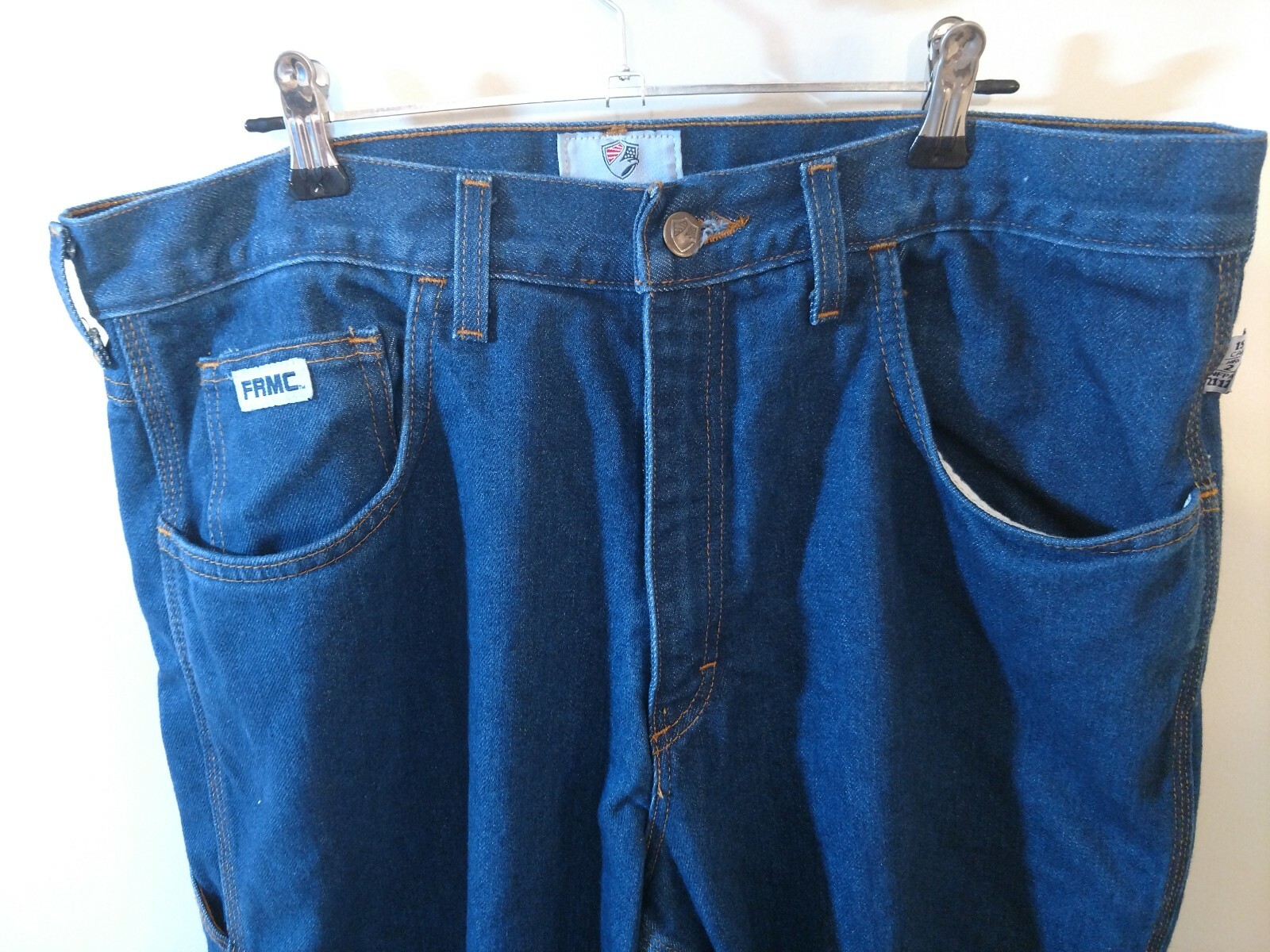 Tyndale FR Flame fire resistant mens jeans 35×28 USA Made f290t blue
