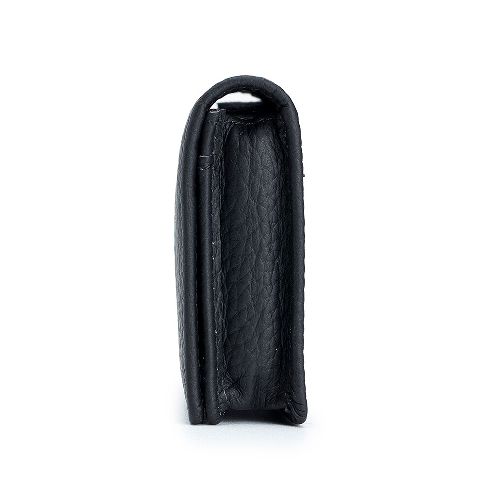Genuine Leather Business Card Holder for Men Women Card Wallet Coin Pocket Purse