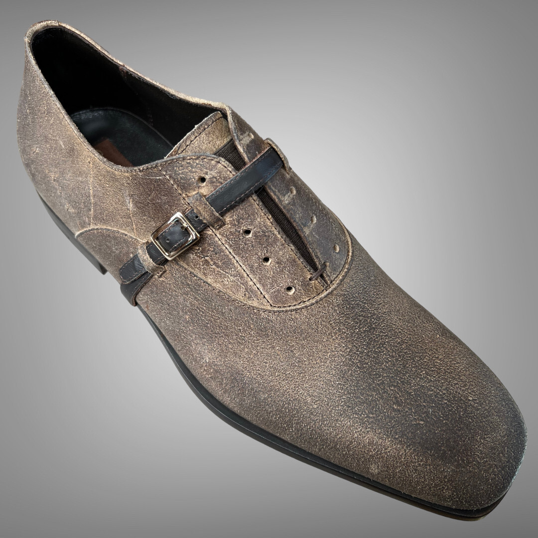 Authentic $760 Cesare Paciotti US 7 Fashion Loafers Italian Designer Shoes