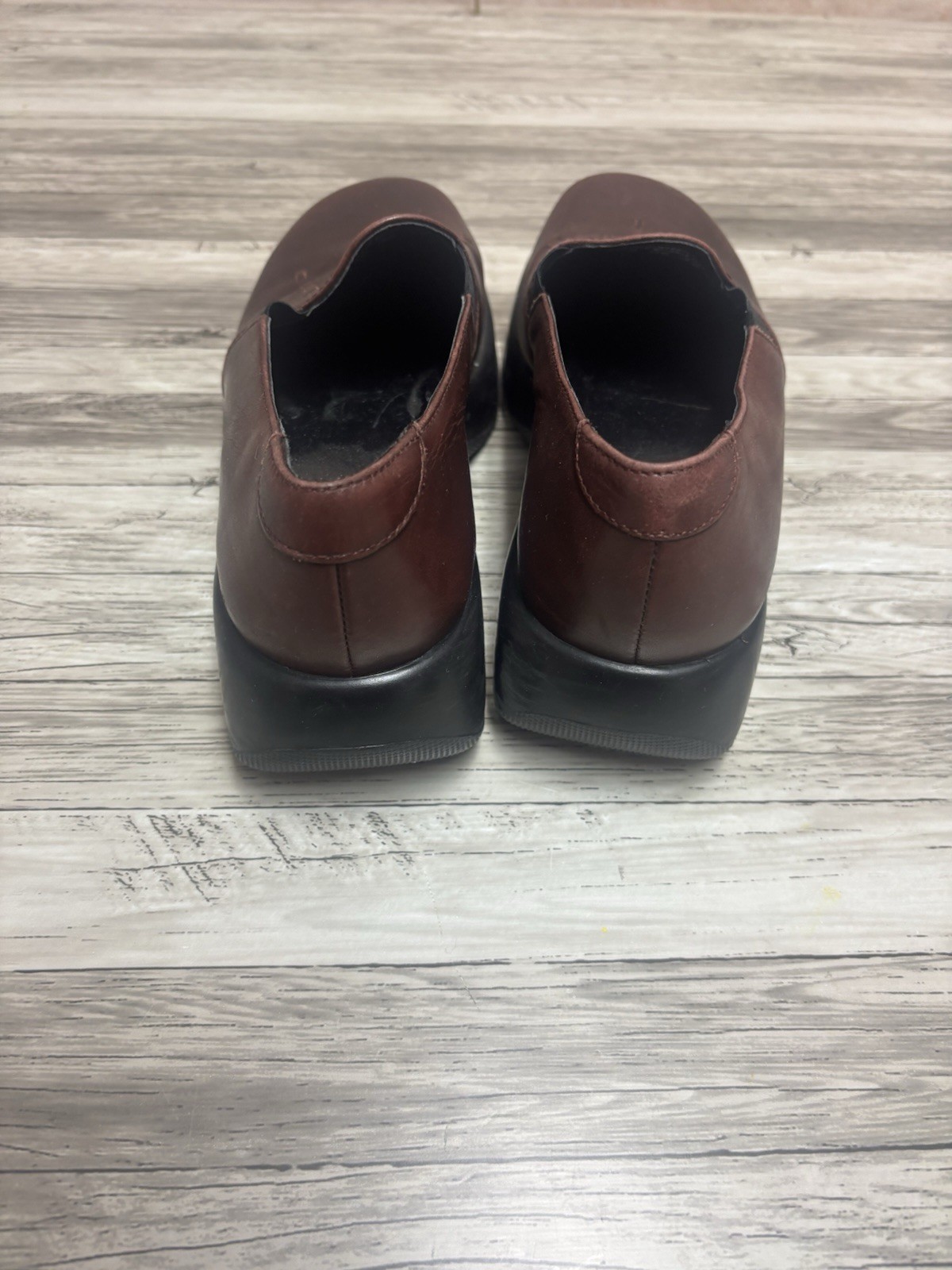 Dansko Nursing Clogs Women’s EU 36/37 Brown Leather Work Shoes US Size 6.5-7