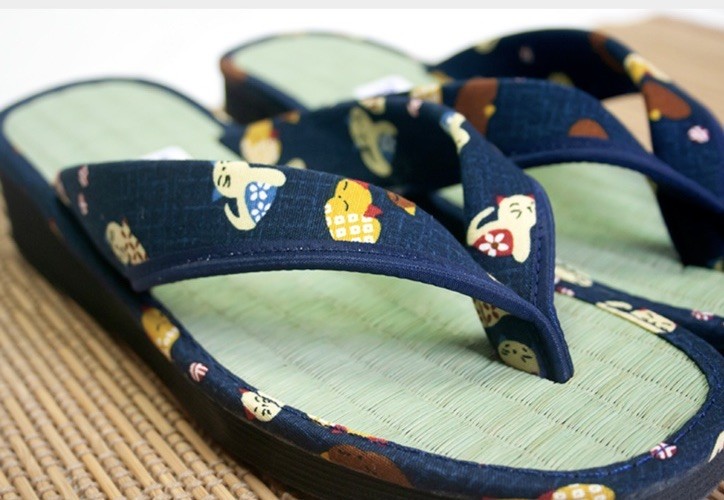 Japanese Zori Tabi Sandals Handmade Tatami Made in Japan Women 23〜24cm