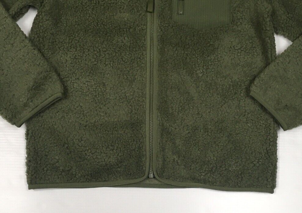 Polo Ralph Lauren Military US Army Base Camp Training Sherpa Fur Fleece Jacket