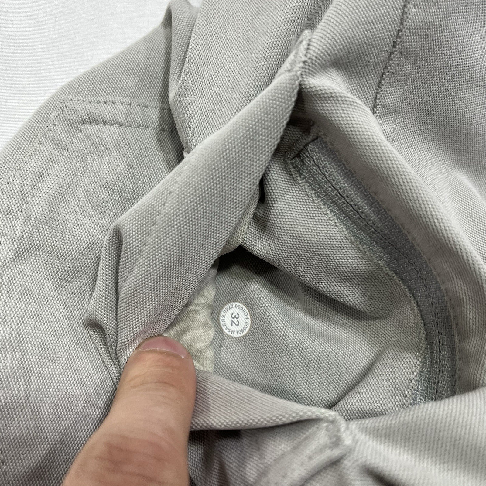 Lululemon ABC Pants Slim Utilitech Mens 32×30 Gray LM5ABNS Abrasion Resistant