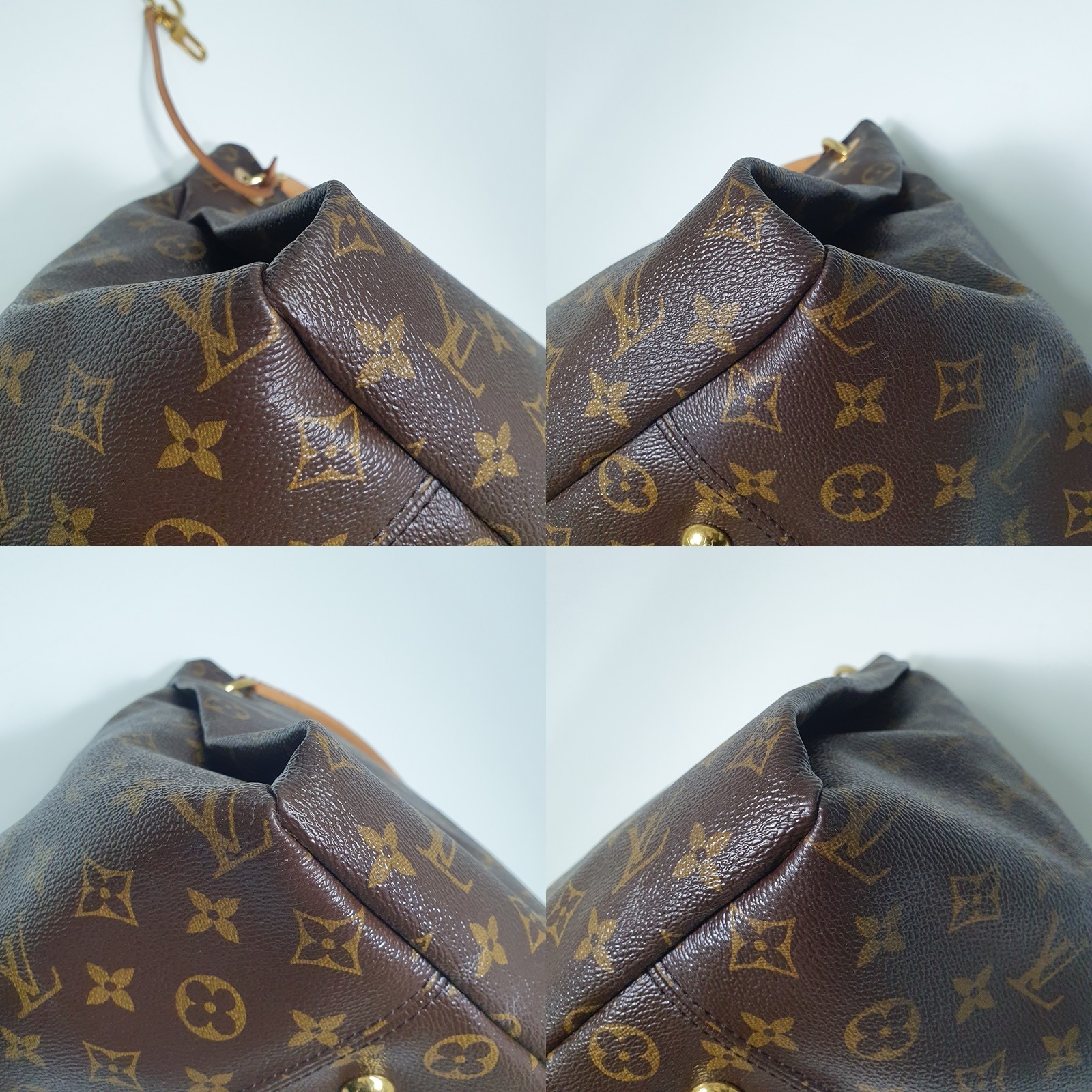 Authentic Louis Vuitton Artsy MM Monogram M40249 Guaranteed Genuine Daily LF449