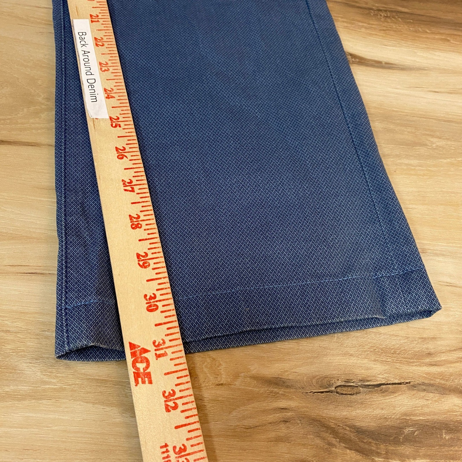 Saks Fifth Avenue Pants Mens 38 Blue Made in Italy Cotton Blend