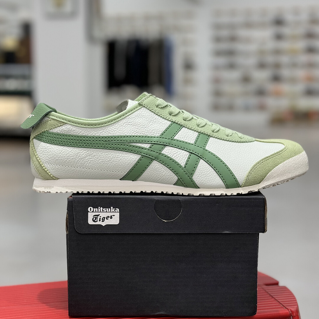 Onitsuka Tiger MEXICO 66 AIRY GREEN Shoes New With Box 1183A201-304