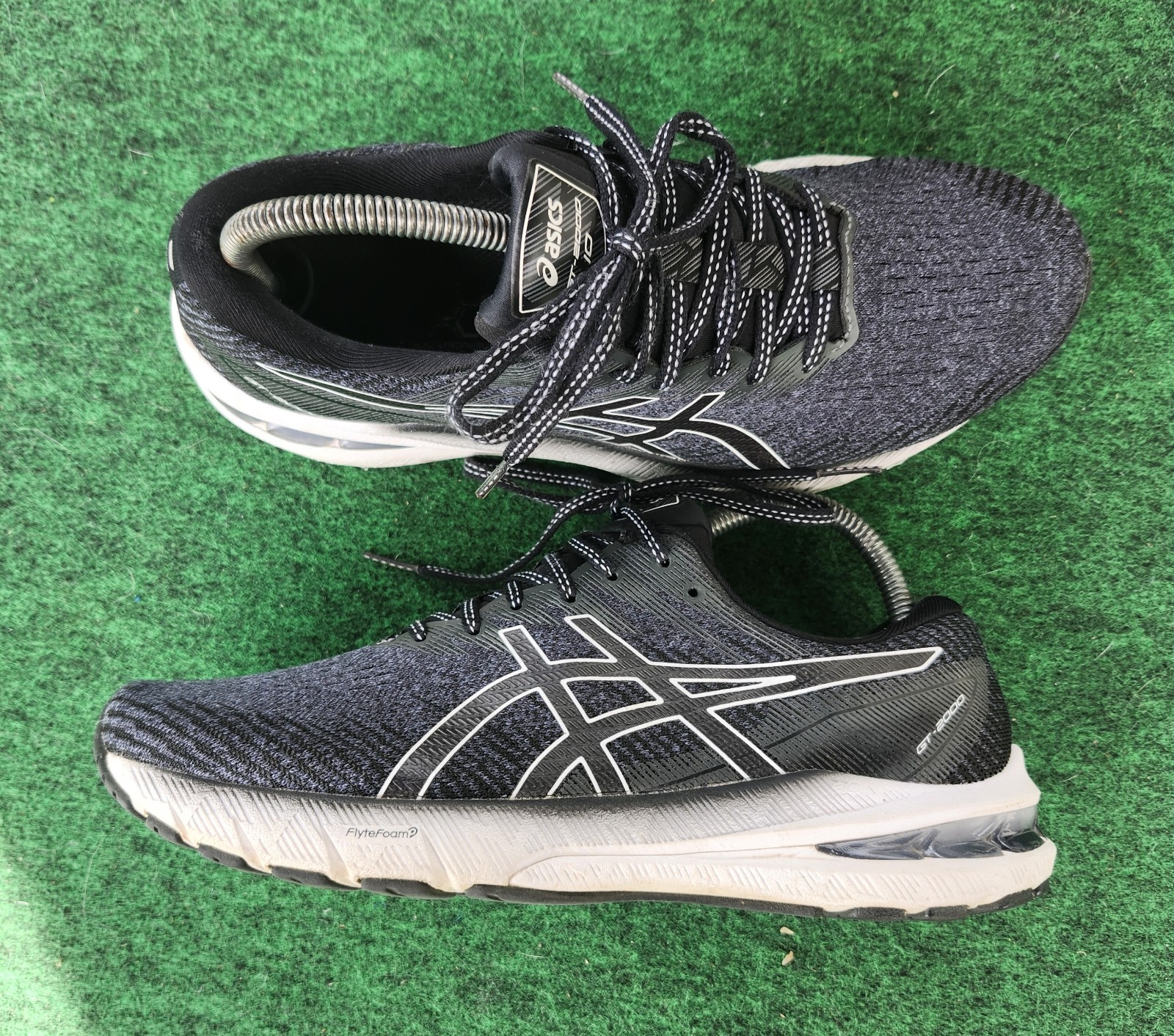 ASICS Women’s GT 2000 10 Black White 1012B045 Running Shoes Sneakers Size US 9
