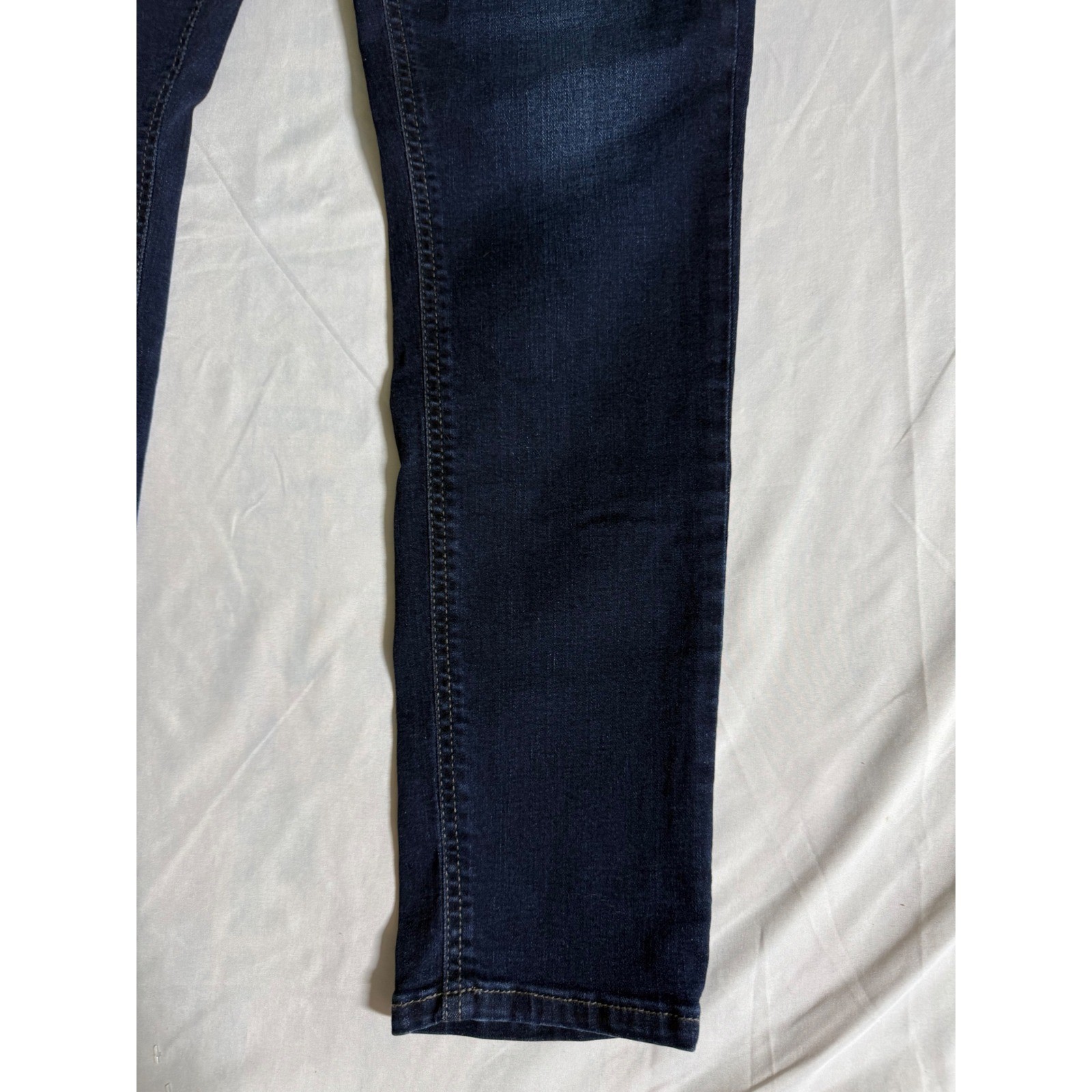 BKE Parker Universal Fit High Rise Ankle Skinny Jeans Dark Wash Womens