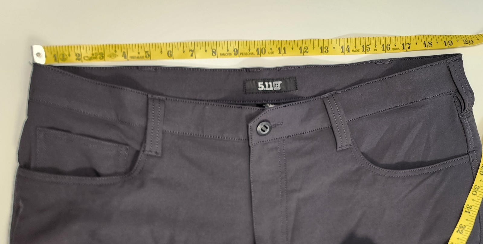 5.11 Tactical Men’s 36×32 Gray Performance Pants Flex Stretch Casual Workwear