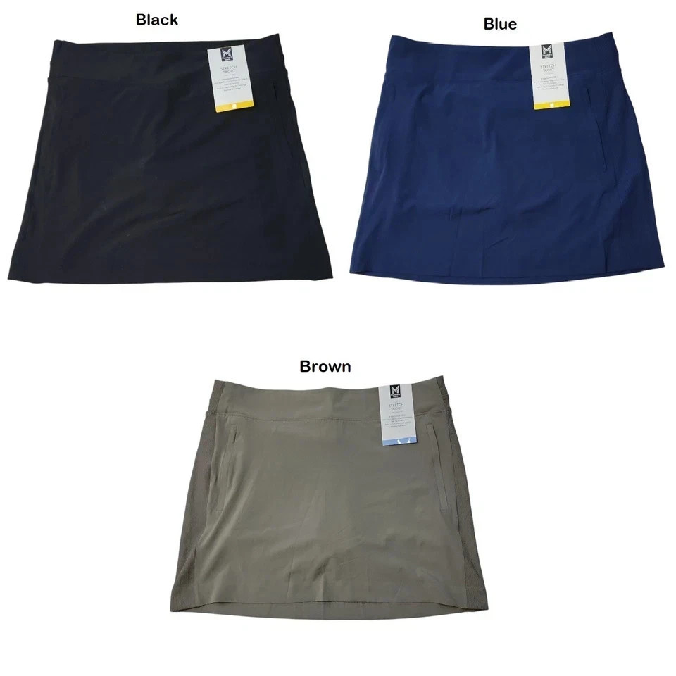 Member’s Mark Women’s 4 Way Stretch Mid Rise Stretch Skort All Sizes & Colors