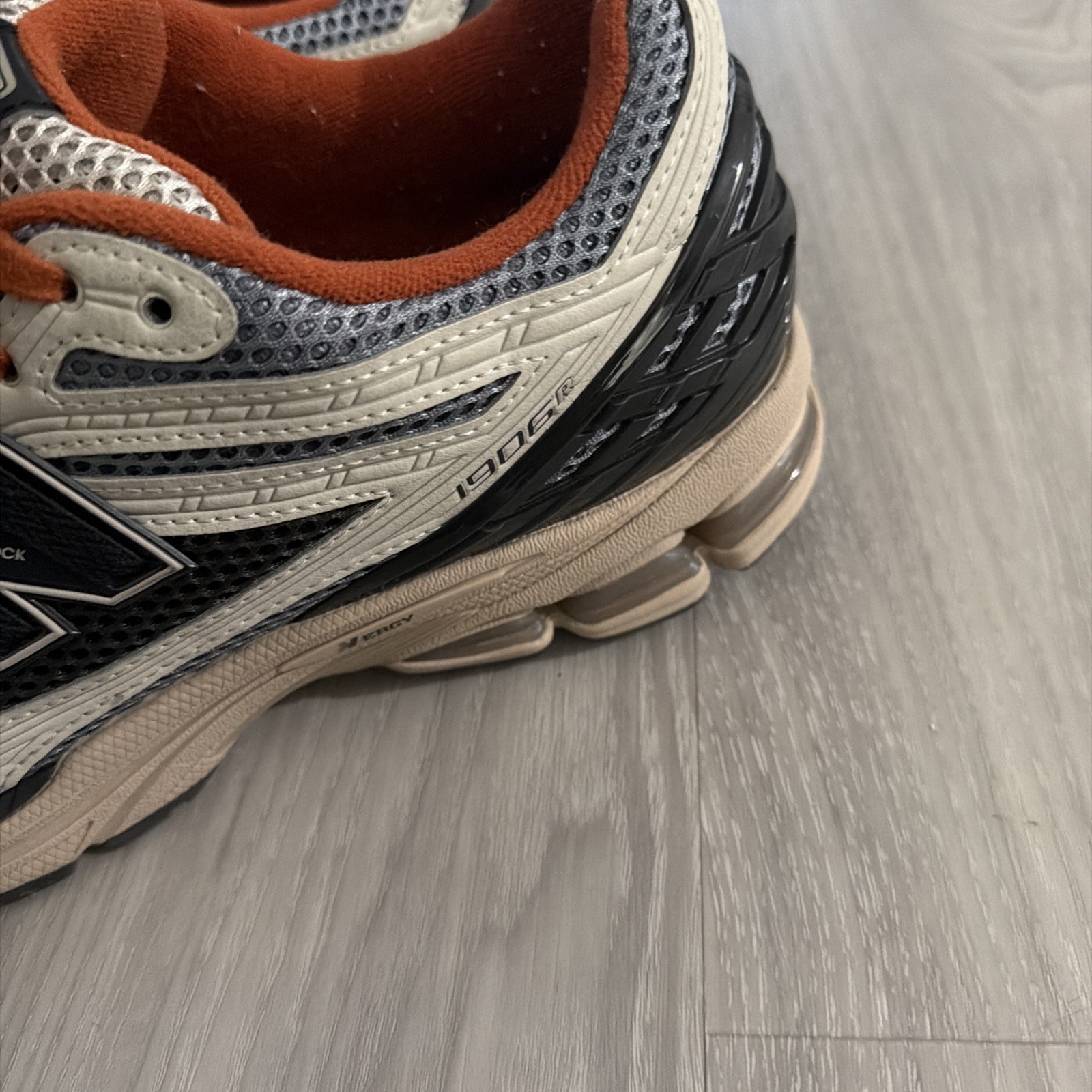 New Balance 1906R beige black orange Width D Men’s Size 13 Preowned