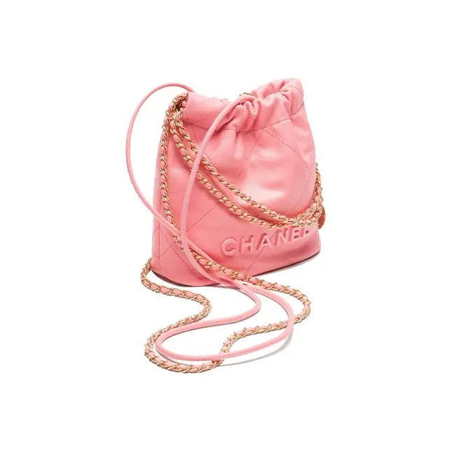 CHANEL Bucket Bag Shoulder Bag Crossbody Bag Women’s 7.8×2.3×7.4 in