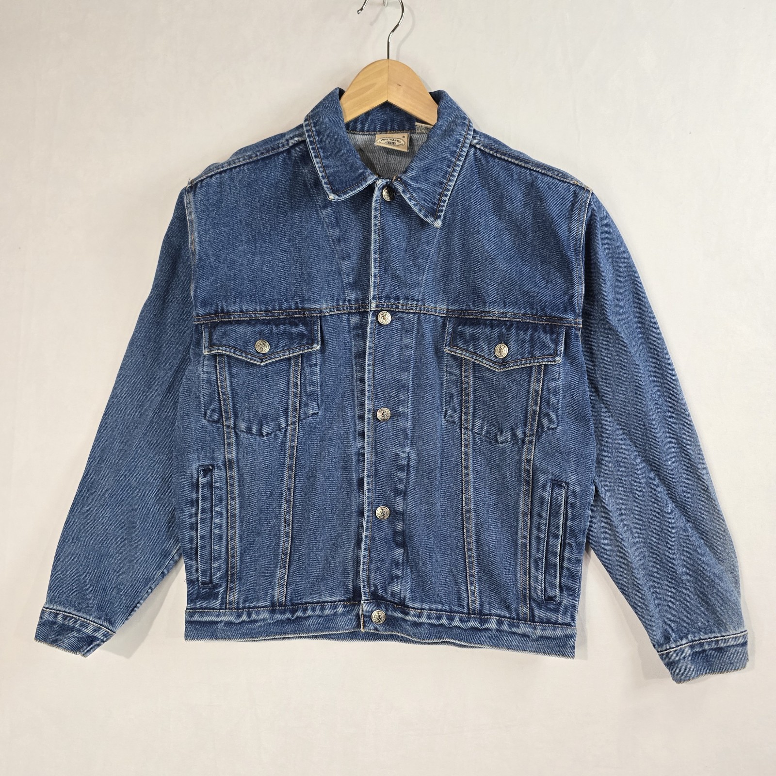 Featherlite Trailers 2003 All-American Quarter Horse Congress Denim Jacket Sz S