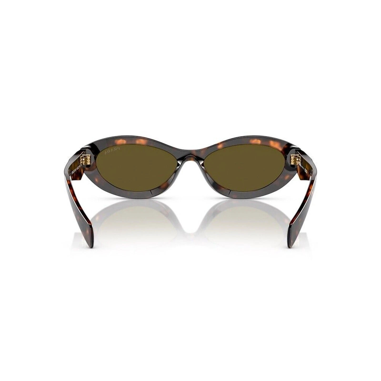 PRADA PR 26ZS 14LO9Z Honey Tortoise Dark Brown Women Sunglasses AUTHENTIC NEW