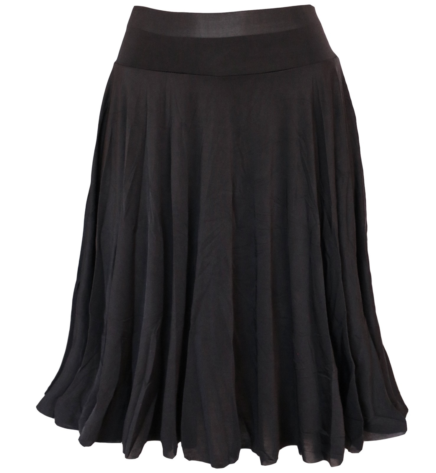 Women’s Skort Summer Skirt Lightweight Floral Solid Skirt with Built in Shorts