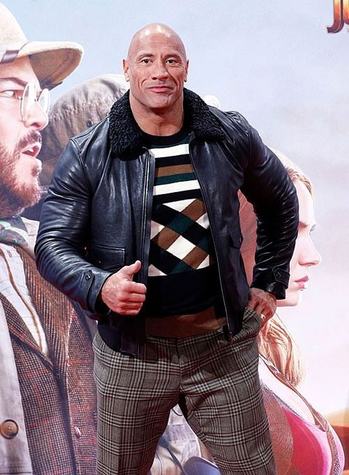 Handmade Dwayne Johnson Leather Jackets Collection for Men and Women