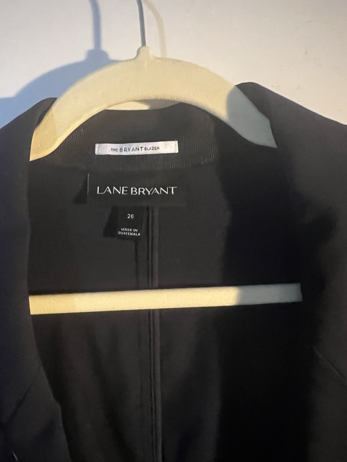 Lane Bryant The Bryant Blazer Women’s Plus Size 26 Blue Solid Collared