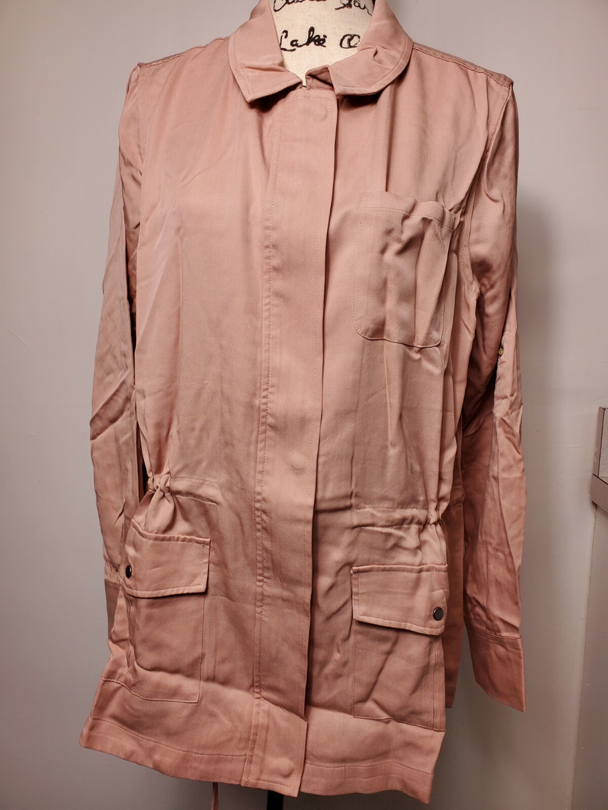 Kelly By Clinton Kelly Anorak Jacket – Rose Gold – Large