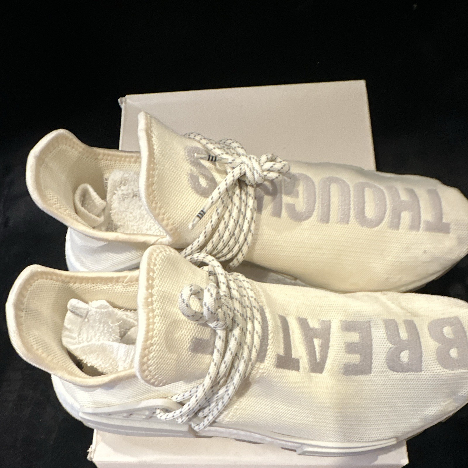 adidas Pharrell PW HU NMD Human Race Trail PRD Cream/Raw White EG7737 2019