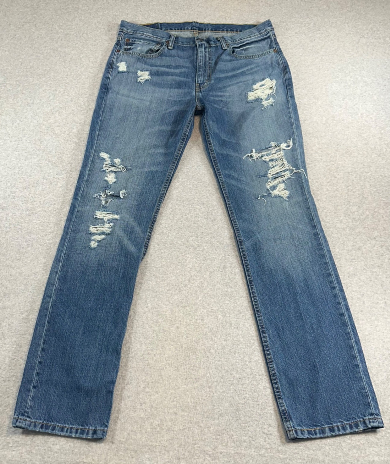 Levi’s 511 Men’s Size 36Wx34L Slim Fit Denim Jeans Medium Wash Blue Stretch