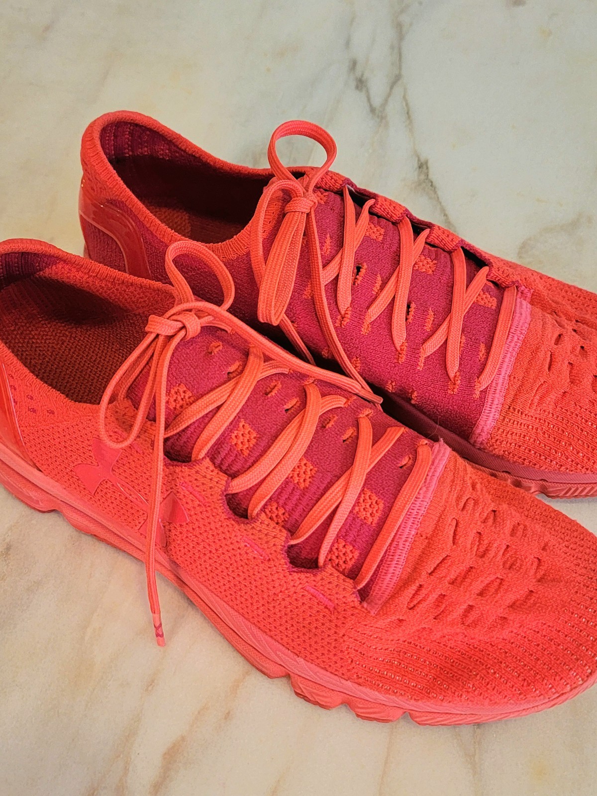 🔥 Under Armour SpeedForm Slingshot Monochromatic Pack All Red Womens 9.5 RARE