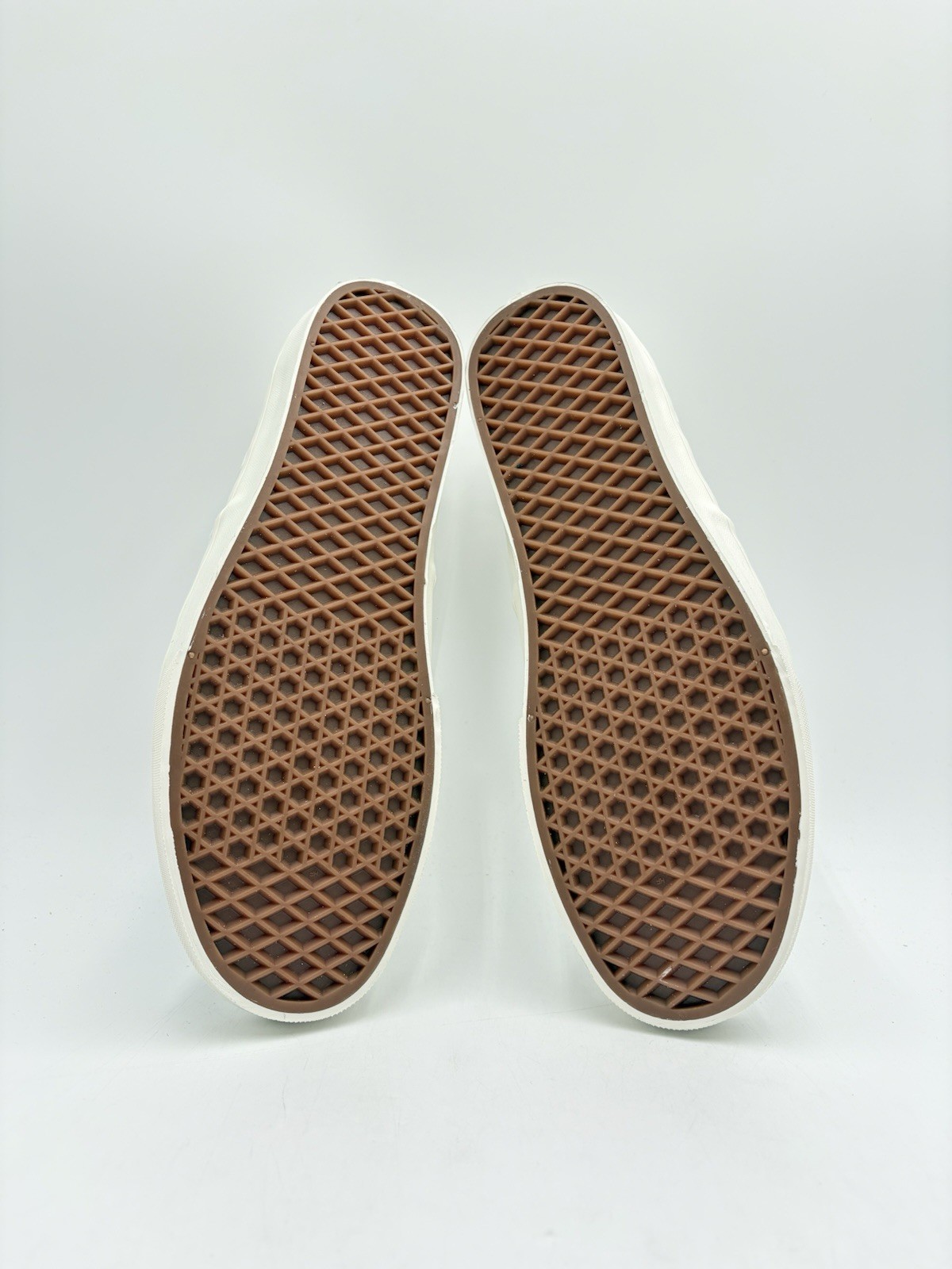 Vans Men’s Authentic Size 9 Embroidered Checkerboard White |VN0009PVCJD|