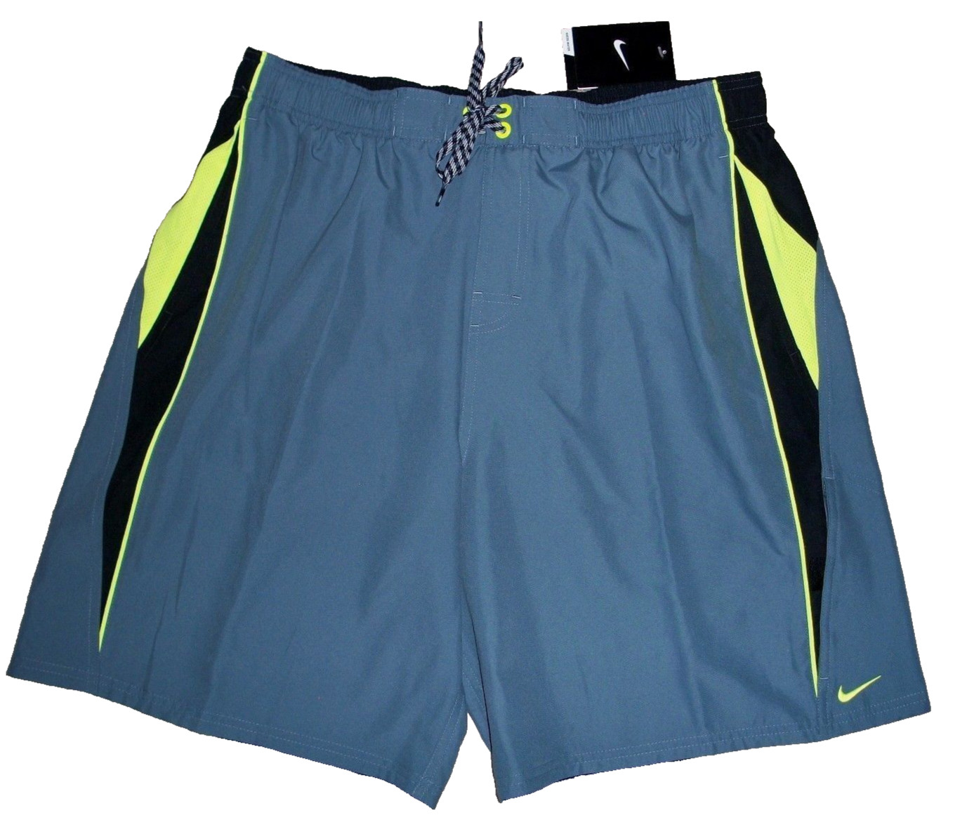New Nike Mens Volley Core Swim Shorts (S) Small Blue Graphite NESS7421-483