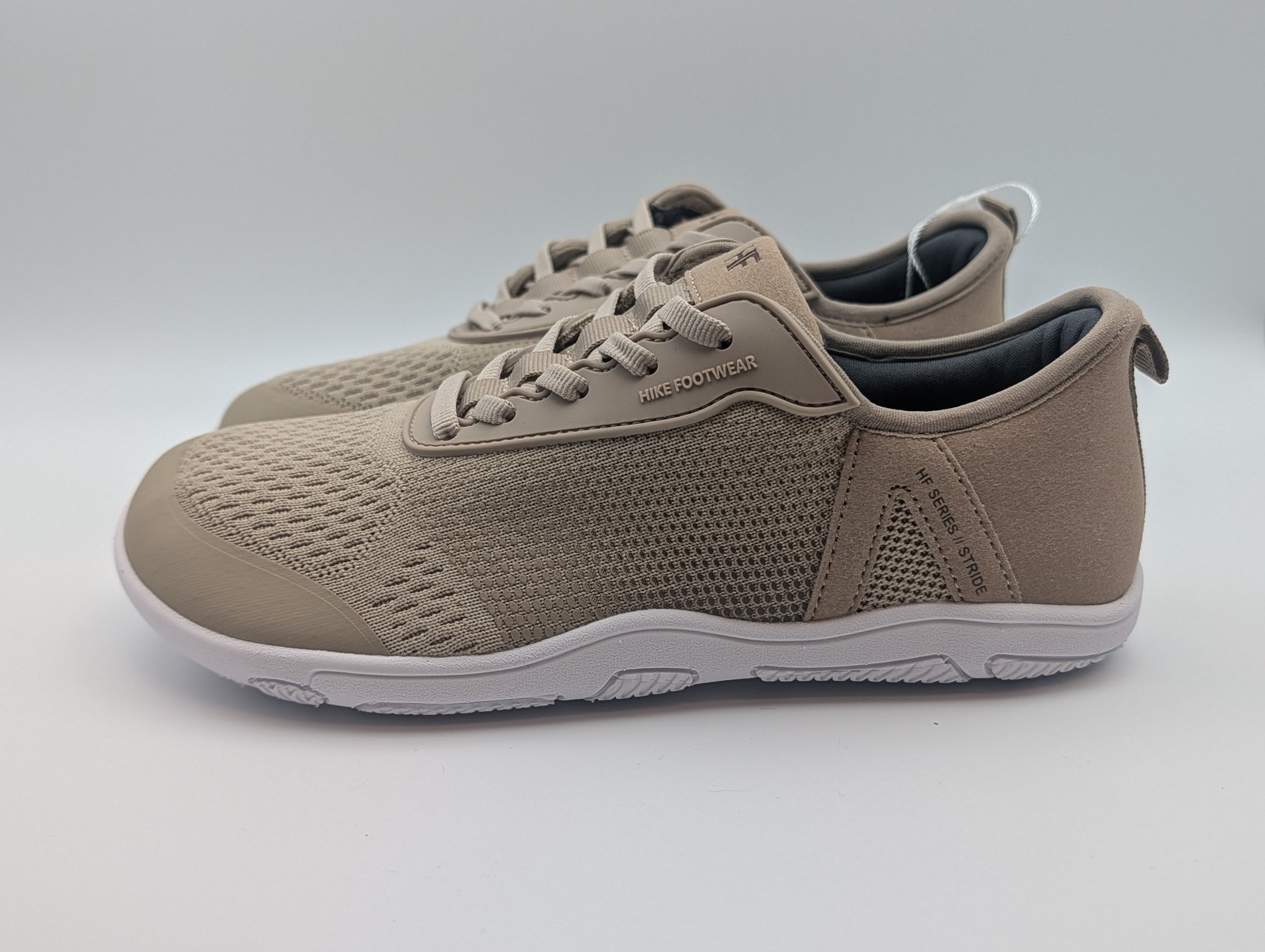Hike Footwear Stride W8/8.5 M6/6.5 EU39 Beige Barefoot Walking Shoes Sneakers