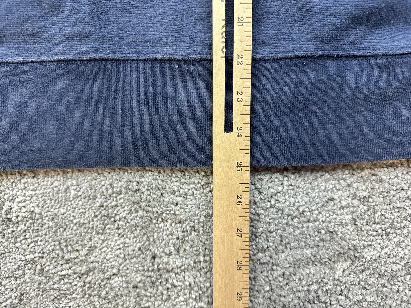 Champion Reverse Weave Sweatshirt Mens Medium Blue Fleece Crewneck Logo