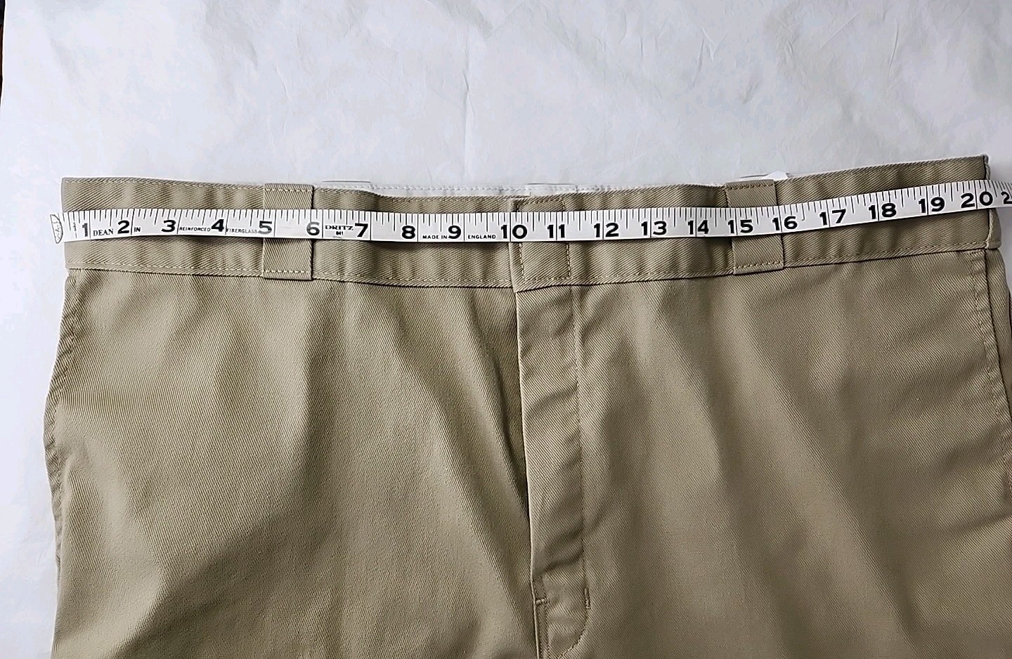 Dickies 874 Original Fit FLEX Men’s 42×30 Tan Pants Work Play Straight Leg NWOT