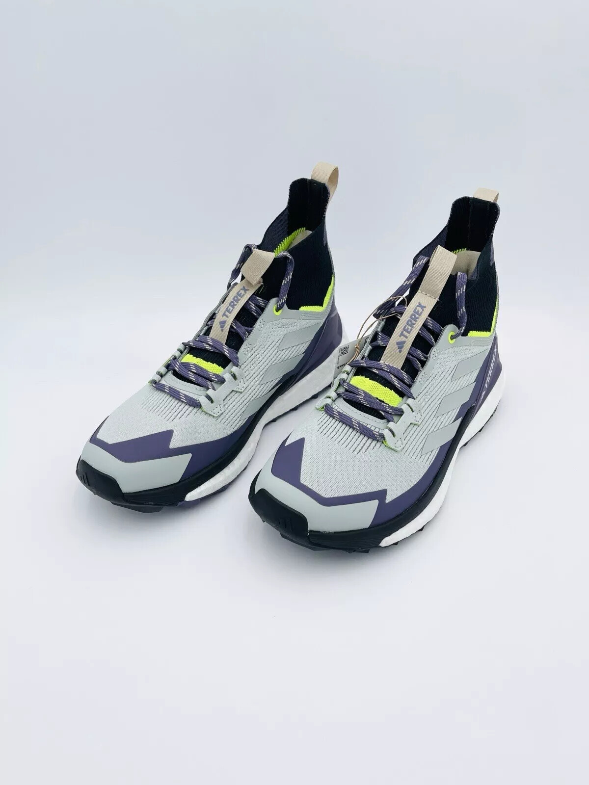 Adidas Women’s TERREX FREE Boost HIKER 2 Wonder Silver Lucid Lemon Ultra IF4929