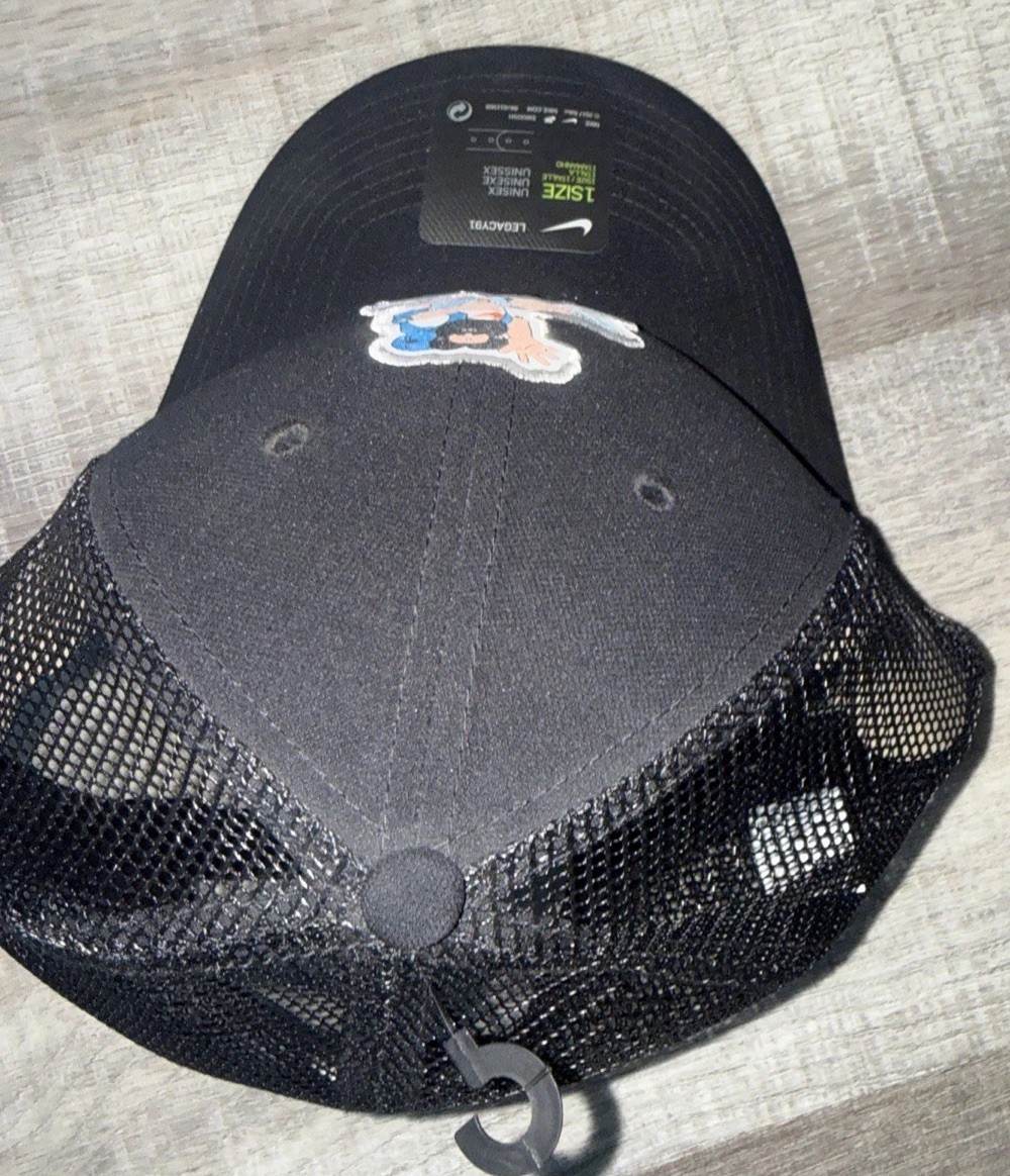 Nike ACG Legacy 91 Hiker / Caveman Black Snapback Hat Unisex One Size