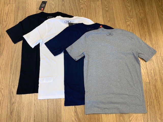 NEW – MEN’S UNDER ARMOUR HEAT GEAR WHITE S/S SHIRT, 1326799 S, M, L, XL $22.95