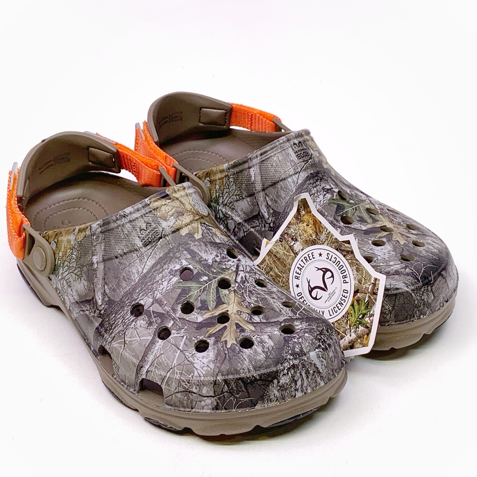 Crocs Realtree Edge All-Terrain Clog US Mens Sizes Walnut Camo 206504-267 NEW!