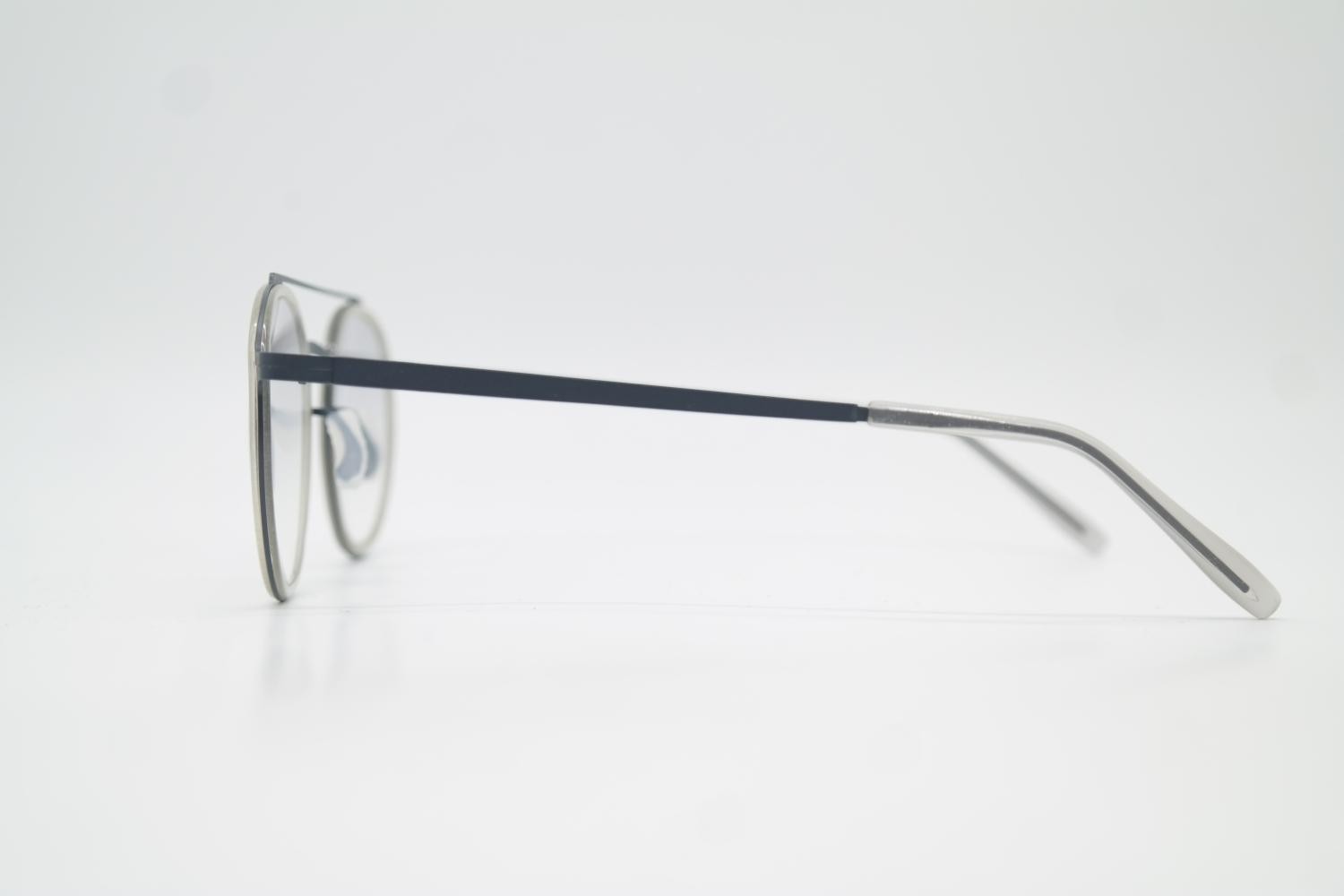 Sunglasses Düsseldorf Eyewear Lessingplatz Grey Transparent Oval