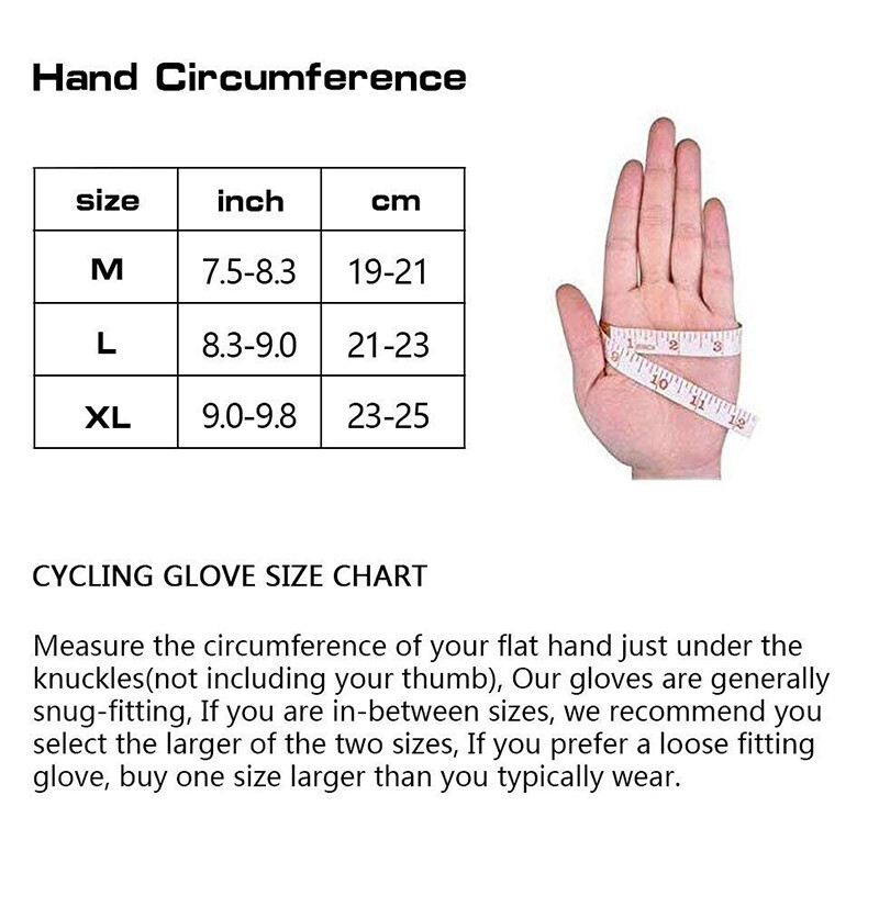 Mountain Bike Cycling Gloves Half Finger Gel Pad Anti Slip Shock Absorbing Glove