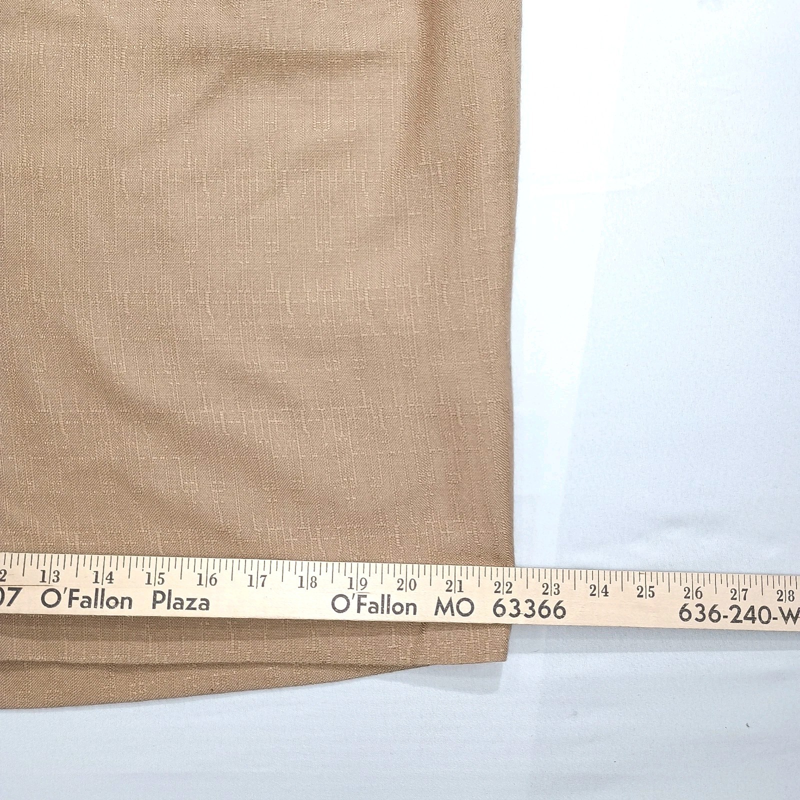 Amanda Smith II Brown Pencil Skirt Size 16W Office Career Wear Vintage