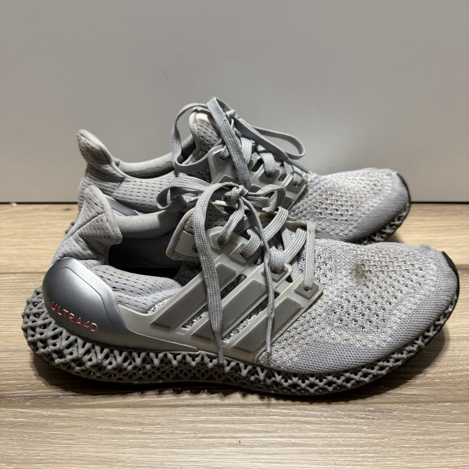 Adidas x NASA Ultra 4D Halo Silver FX7753 sz men’s 8