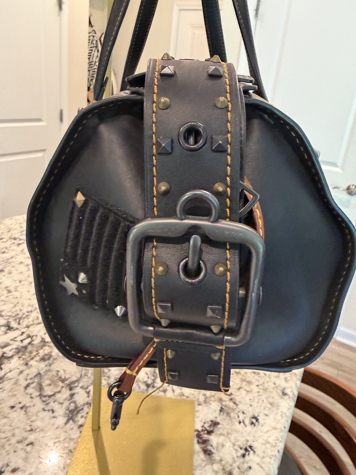 Coach 1941 Varsity Patch Badlands Satchel