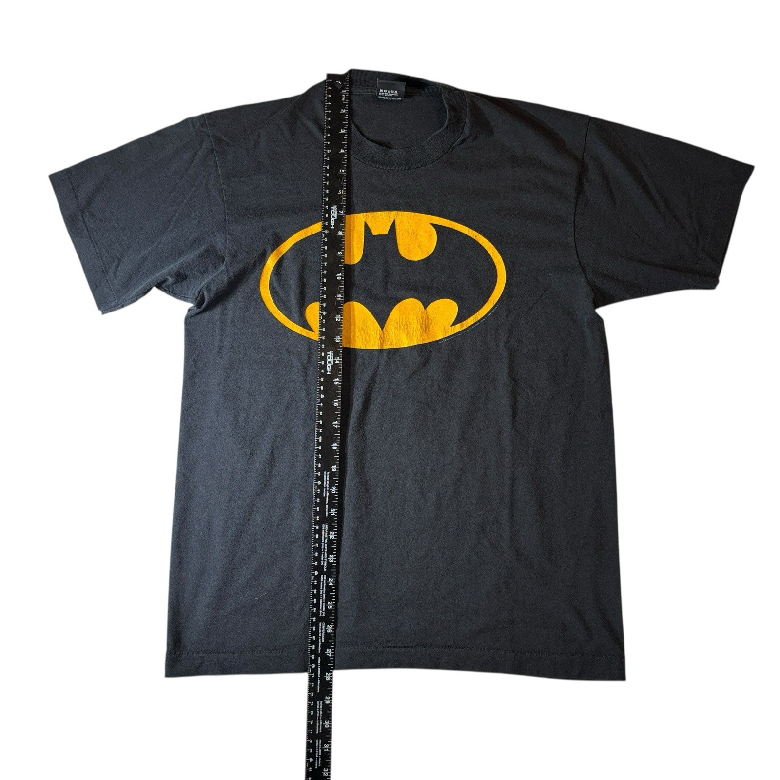 Vintage Batman DC Comics Single Stitch T Shirt Black Made In USA Men Large