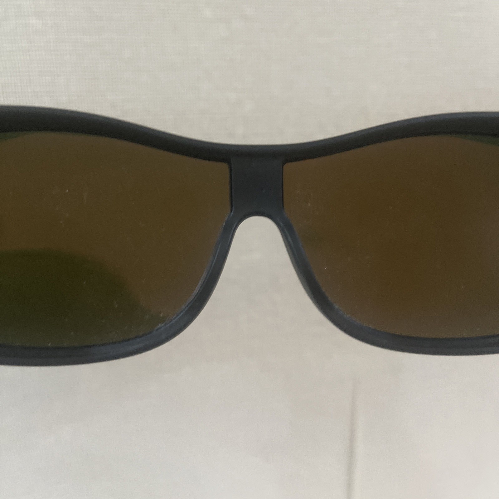 BattleVision Storm Wraparound Driving Sunglasses Black Frame Mirrored HD Lens