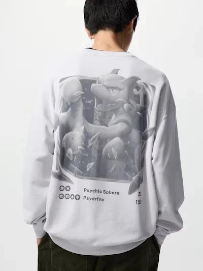 Pokemon Triding Card Game Pocket Uniqlo Sweat Shirt XS S M L XL XXL 3XL 4XL New