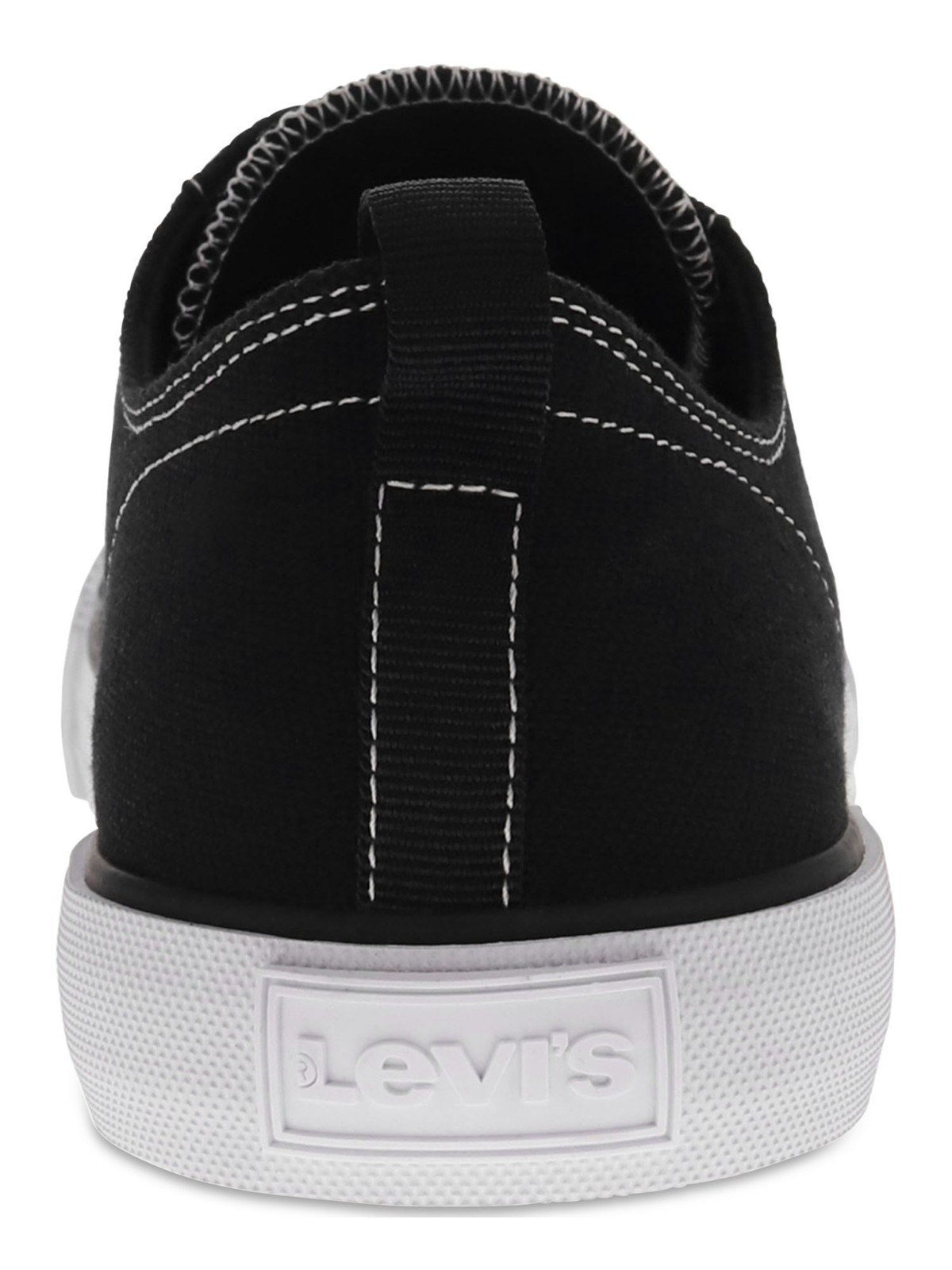 LEVI’S Mens Navy Removable Insole Anikin Round Toe Lace-Up Sneakers Shoes 10