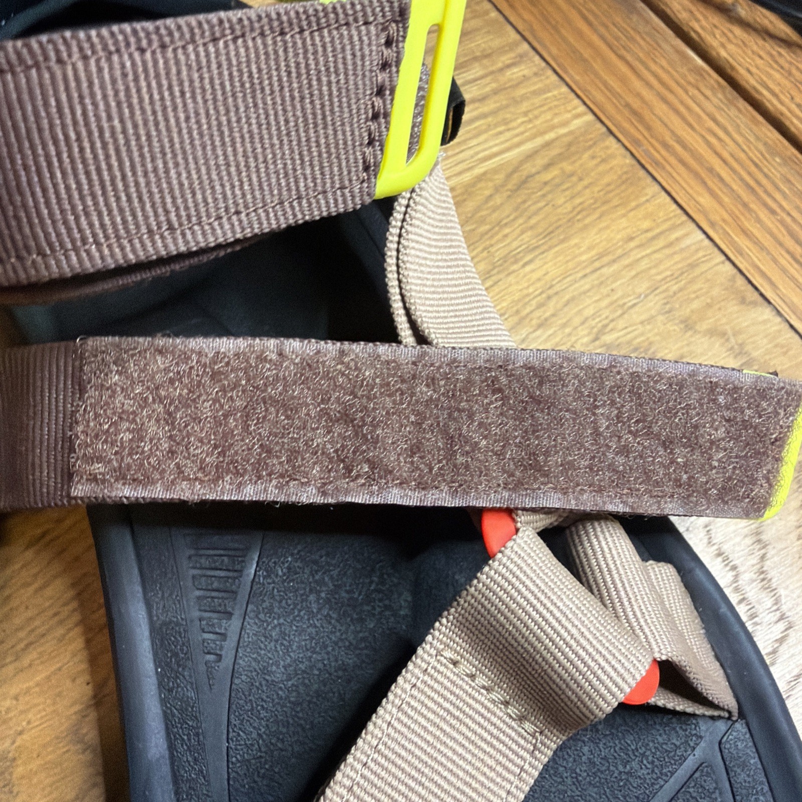 TEVA HURRICANE XLT2 BROWN BLACK MULTI STRAP SPORT TRAIL SANDALS SIZE 11 Mens