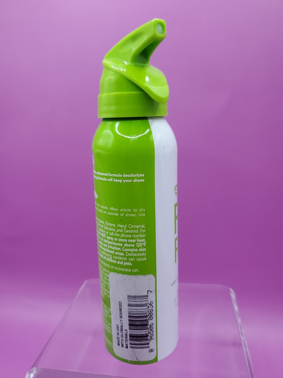 Sof Sole Fresh Fogger Hats Shoe Gym Bag and Locker Deodorizer Spray 3oz New
