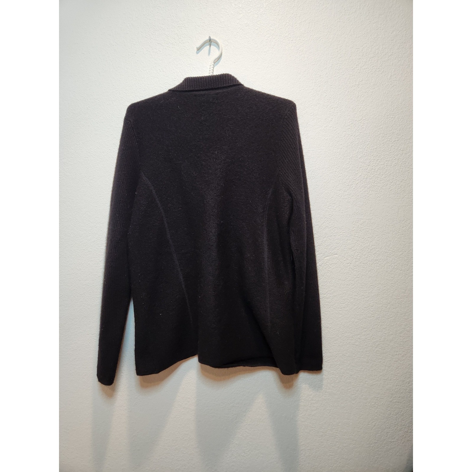 Charter Club 100% Wool Zip Sweater Jacket Womens Medium Woolmark Australia