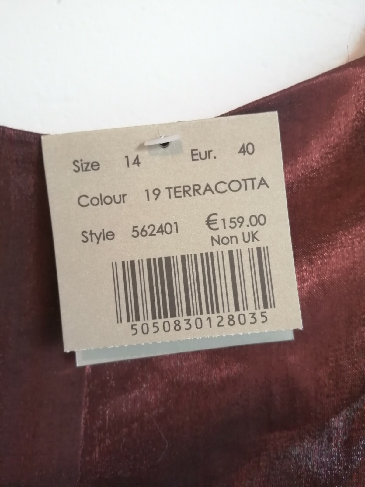 Minuet 14 Terracotta Shimmer Full Length Satiny Tulle Formal Ball Skirt 
