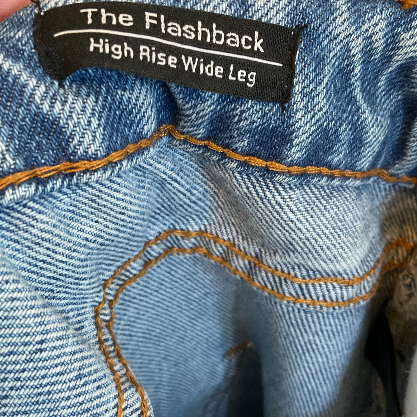 Sanctuary Flashback Wide Leg Jeans Super Distressed Ripped Grunge Raw Hem 34 W