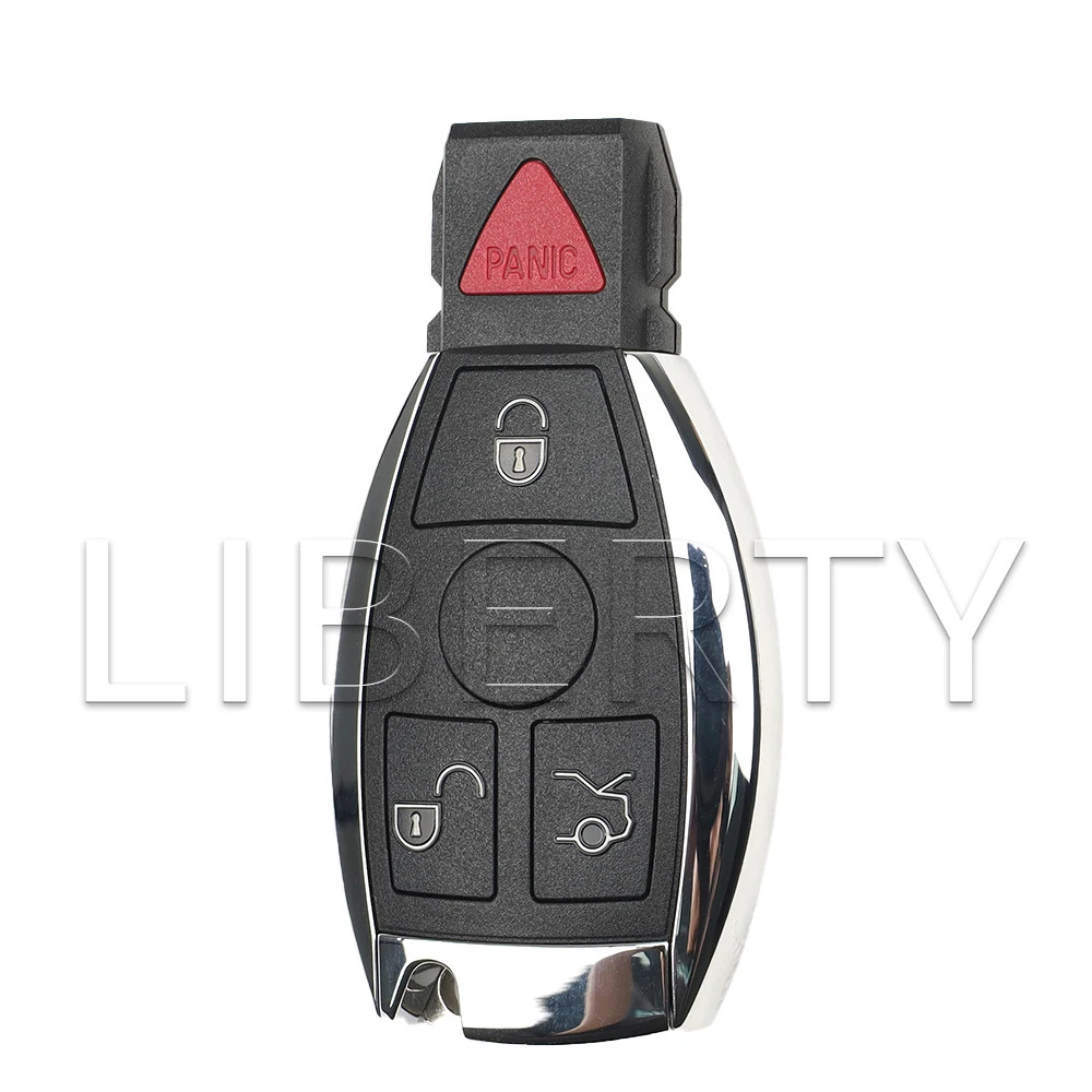 Liberty Smart Remote Car Key Shell Case Replace Blank for for Mercedes Benz
